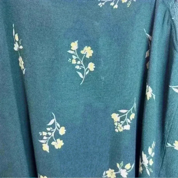 Chelsea 28 Women’s Teal Balsam Classic Bloom Cami Top Size XS - Picture 6 of 10